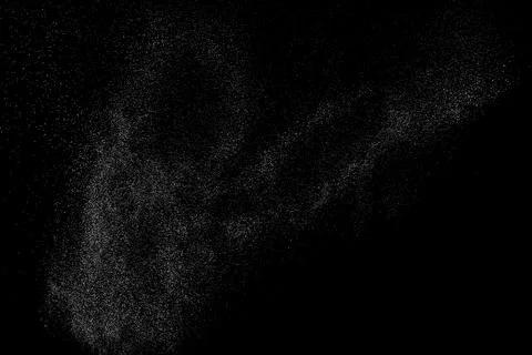 Distressed white grainy texture. Stock-Illustration