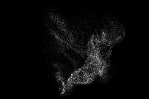 Distressed white grainy texture. Illustrazione stock