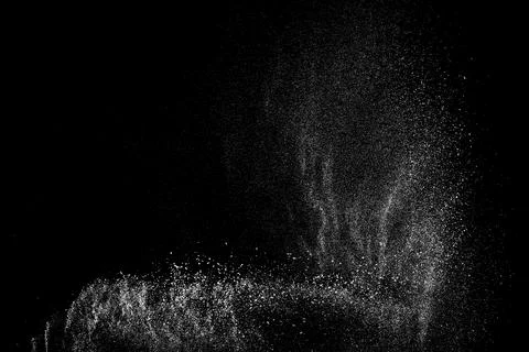 Distressed white grainy texture. Stock Illustration