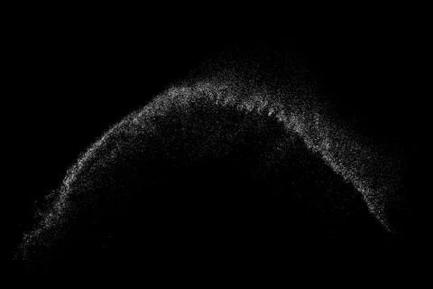 Distressed white grainy texture. Stock Illustration