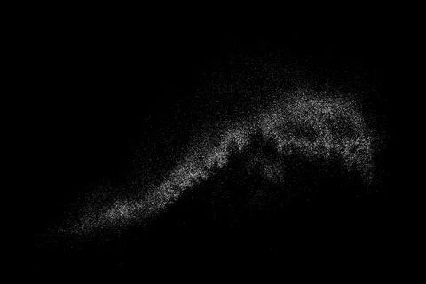 Distressed white grainy texture. Illustrazione stock