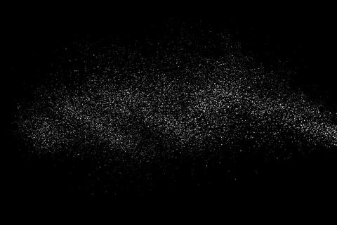 Distressed white grainy texture. Stock Illustration