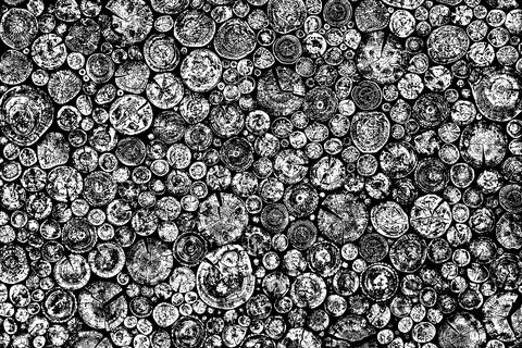 Distressed wood texture Stock Illustration