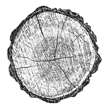 Distressed wood texture Stock Illustration