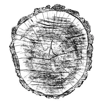 Distressed wood texture Stock Illustration