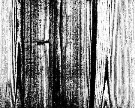 Distressed wooden overlay texture. Stock Illustration