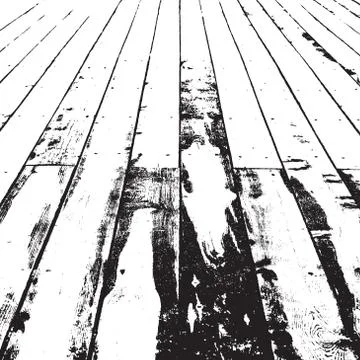 Distressed Wooden Texture 스톡 일러스트