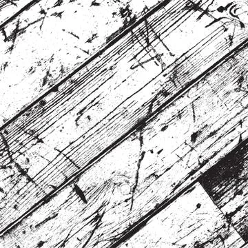 Distressed Wooden Texture 스톡 일러스트
