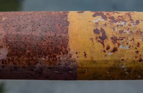 Distressed yellow paint background Photos