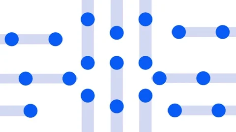 Distributed Circuit Node Network Video stock 346803792
