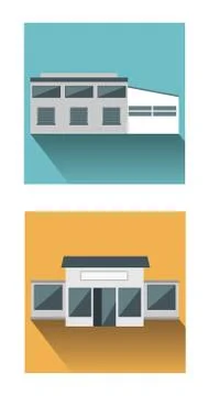 Distribution and Retail. Stock Illustration