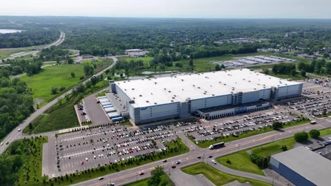 Distribution Centers - Syracuse, NY Stock Footage 336622647