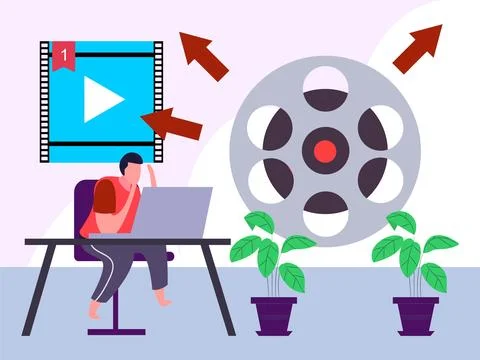 Distribution Concept Illustration Stock-Illustration