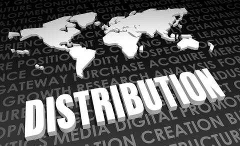 Distribution Stock Illustration
