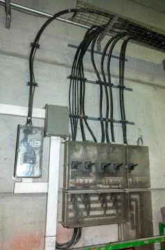 Distribution panel Stock Photos