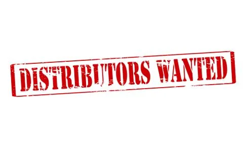 Distributors wanted Stock Illustration
