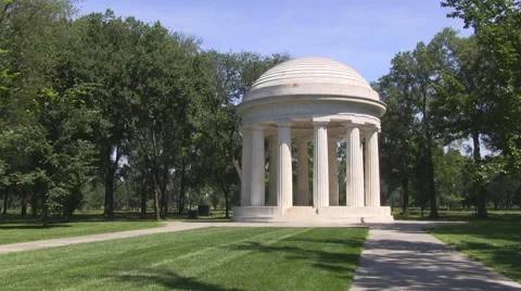 District Of Columbia War Memorial Stock Footage 59197956