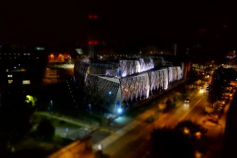 District heating central in Turin Stock Photos