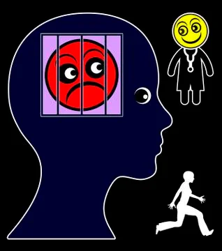 Distrust in Doctors Illustrazione stock
