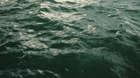Disturbed sea surface. Stock Footage 198736468