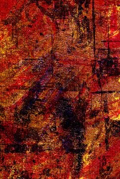 Disturbing abstract surface in deep red and black tones with a smoky Stock Photos