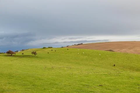A Ditchling Beacon View Stock Photos