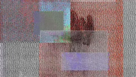 Dither glitch pattern overlay motion graphic asset Stock Footage 327305948