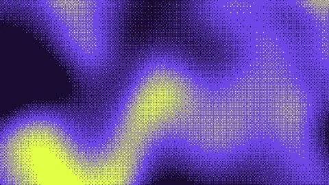 Dither liquid retro pixel gradient loop Stock Footage 347591961