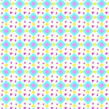 Ditsy diamonds, abstract geometric background with small shapes, seamless v.. イラスト素材