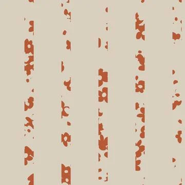 Ditsy Floral Seamless Pattern Design Stock Illustration