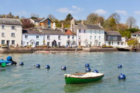 Dittisham waterfront Stock Photos