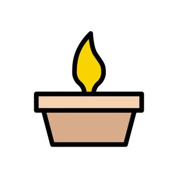 Diva flat color icon Stock Illustration