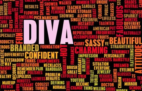 Diva Stock Illustration