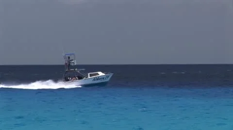 Dive Boat Cruises By Stock Footage 10803659