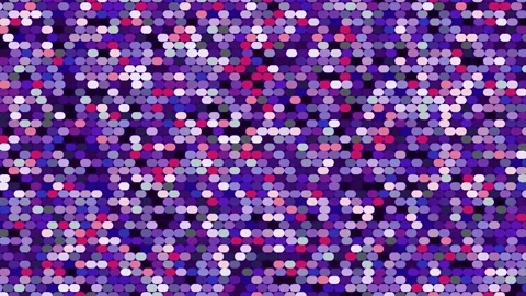 Dive into a captivating display of colorful dots arranged in a vivid pattern Stock Footage 292759085