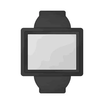 Dive computer illustration Stock Illustration