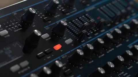 Dive into the creative process with cinematic close-ups of studio Stock Footage 267260386