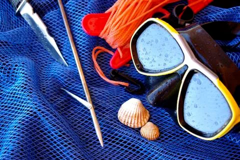 Dive gear Stock Photos