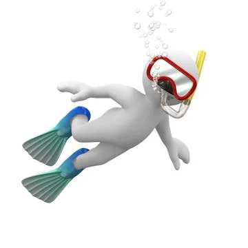 Dive Stock Illustration