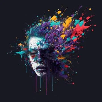 Dive into my world Stock Illustration