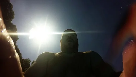 Dive into the pool 動画素材 92479678