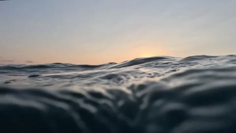 Dive into sea wave Stock Footage 272312308