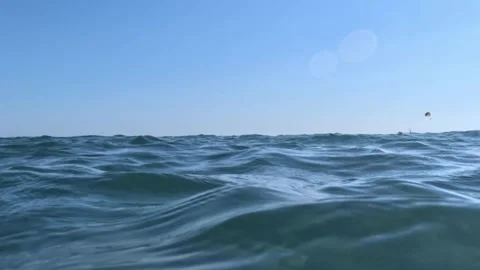 Dive into sea wave Stock Footage 272312319