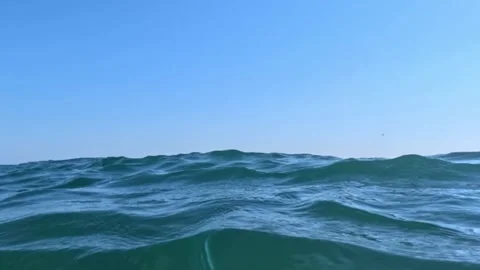 Dive into sea wave Stock Footage 272312320