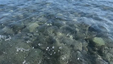 Dive into sea wave Stock Footage 272312322