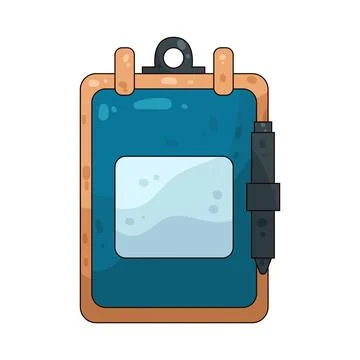 Dive Slate illustration Stock Illustration