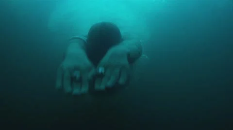 Dive Into The Water Video stock 61577983