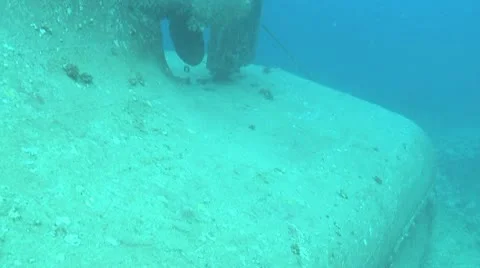 Dive wreck Stock Footage 8987840