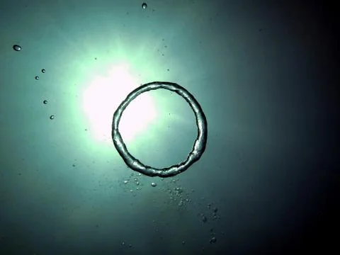 Diver air ring Stock Photos