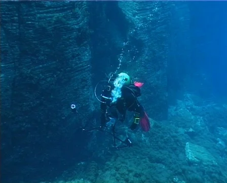 Diver (C014) 動画素材 100730